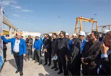 بازدید وزیر صمت از بزرگ‌ترین واحد نمک‌زدایی کشور